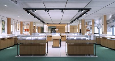 新中式珠宝展厅3D模型下载